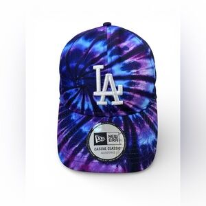 New Era Men's Los Angeles Dodgers MLB Casual Classic Tie-Dye Hat Cap Adjustable